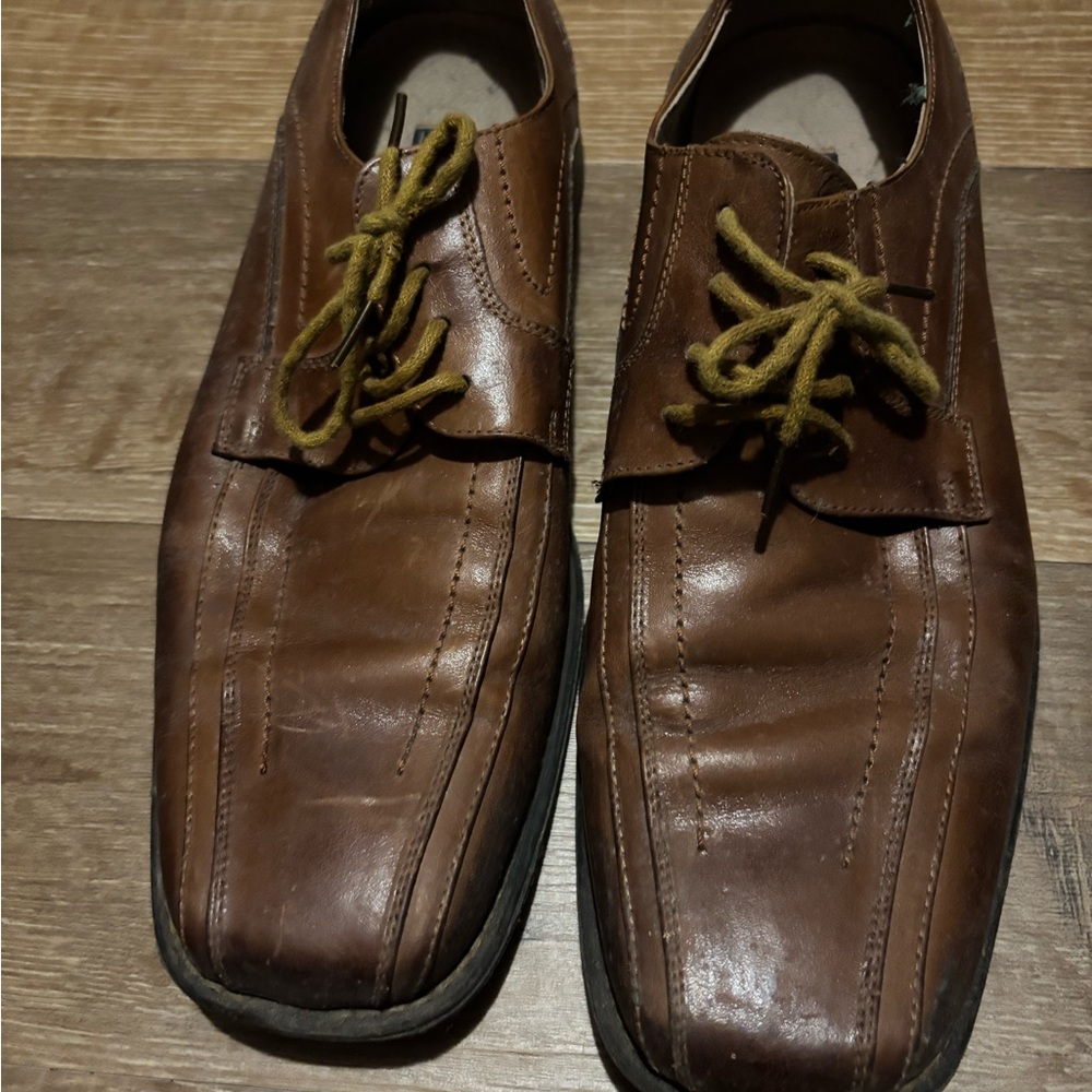 Men's Brown Leather Shoes